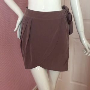 H & m wrap tie skirt purple Lilac 2 xs